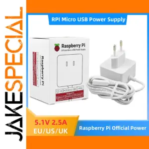 Raspberry Pi Official 5.1V 2.5A Power Supply