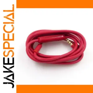 Replacement Red Audio Cable for Beats Headphones