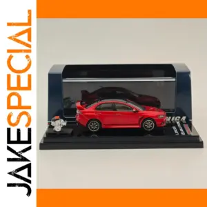 1/64 Scale Red Mitsubishi Lancer Evolution X Model