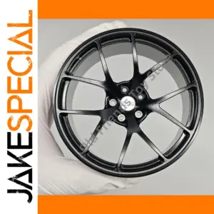 Glossy Black 1/5 Scale BBS Wheel Hub Model