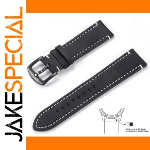 Vintage Genuine Leather Watchband for Various Models