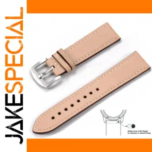 Vintage Leather Watchband 22cm for 20mm/22mm Lugs