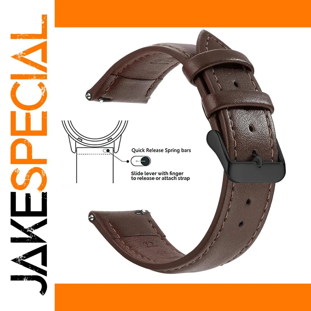 Genuine Leather Watch Band for Smartwatches 1 Genuine Leather Watch Band for Smartwatches