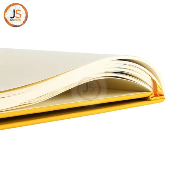 Solid Color Faux Leather Notebook A6 Size - Image 6