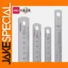 Deli Stainless Steel Ruler Set - 10cm, 20cm, 30cm