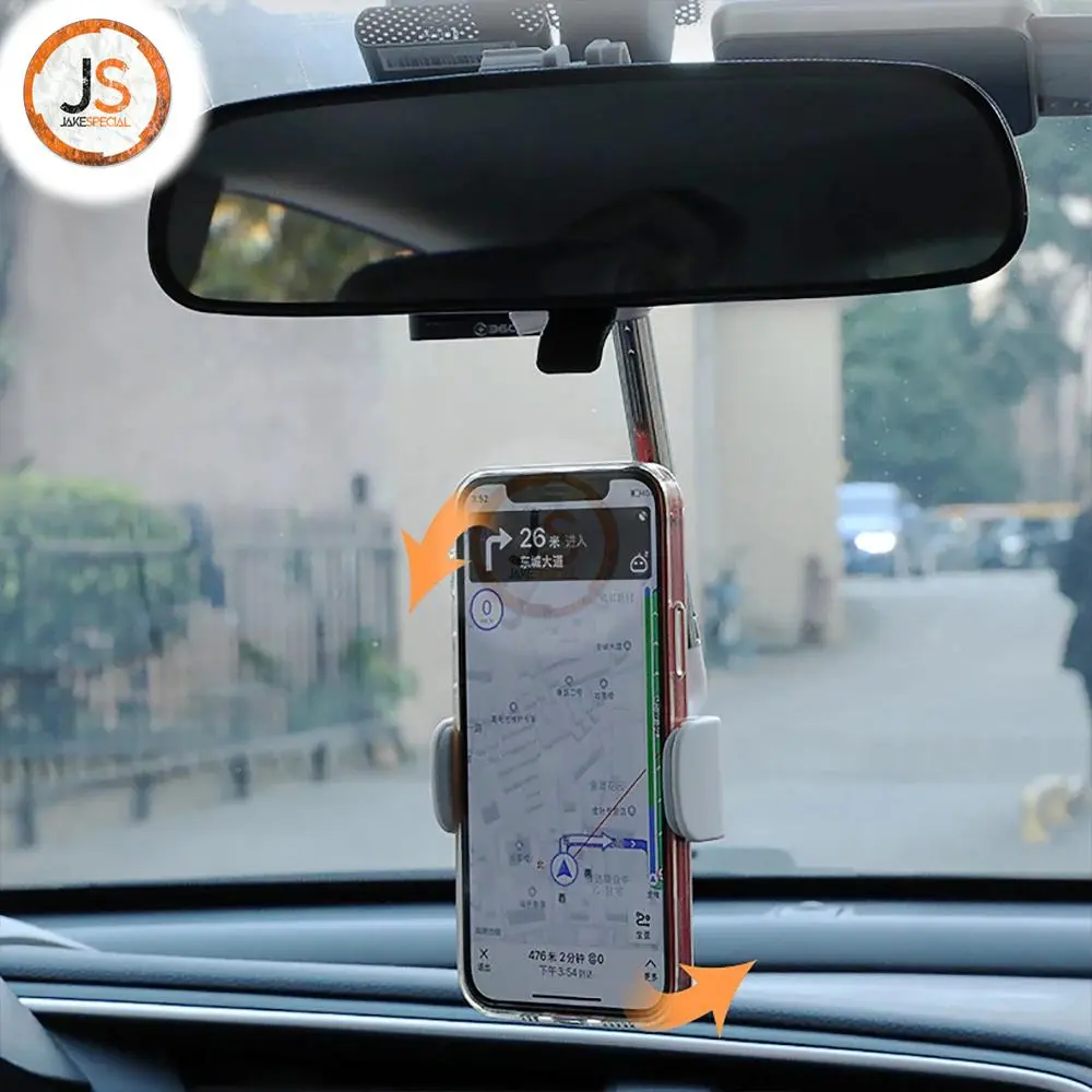 Universal Car Phone Holder with Telescopic Arm 2 Universal Car Phone Holder with Telescopic Arm - Image 2