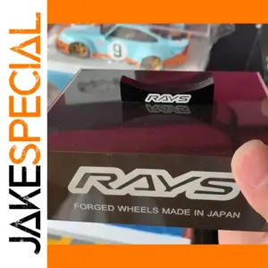 Aluminum BBS RAYS 1/5 Wheel Hub Model Display