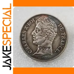 1828T Charles X 2 Francs Replica Coin