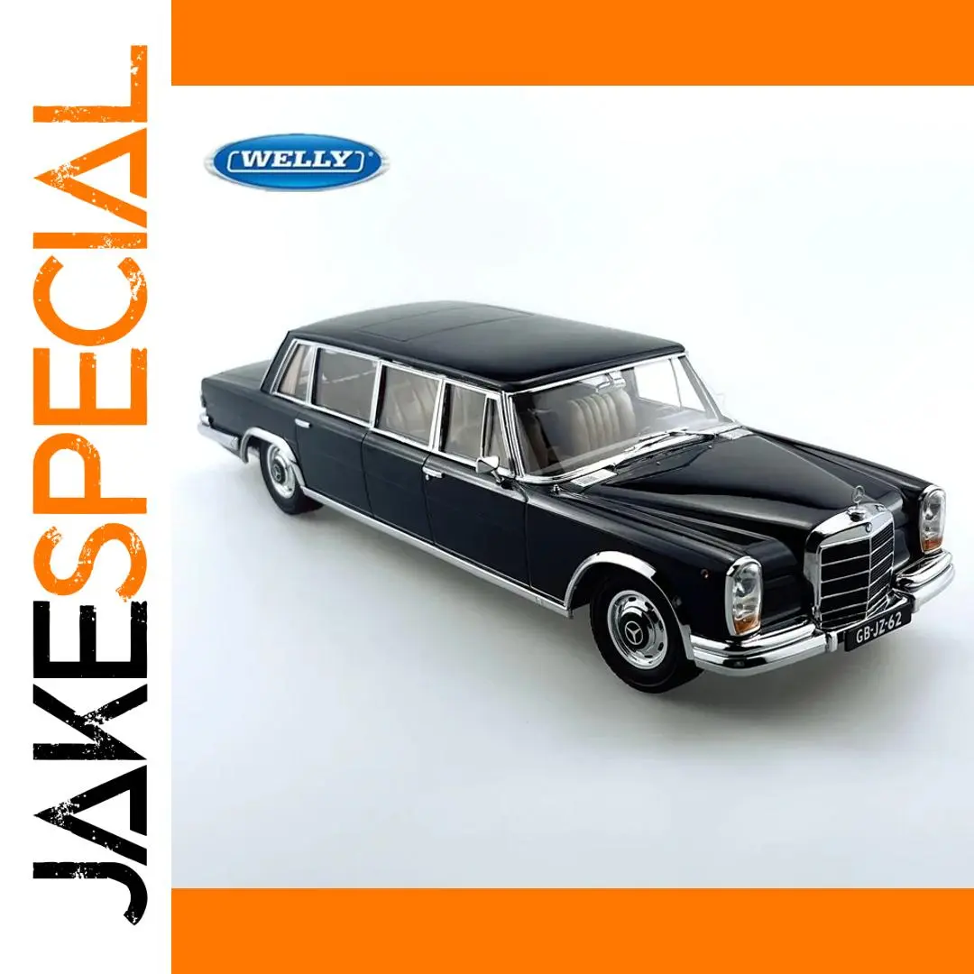 WELLY 1:24 Mercedes-Benz 600 Classic Model 1 WELLY 1:24 Mercedes-Benz 600 Classic Model