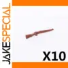 Set of 10 WWII Karabiner 98K Toy Rifles
