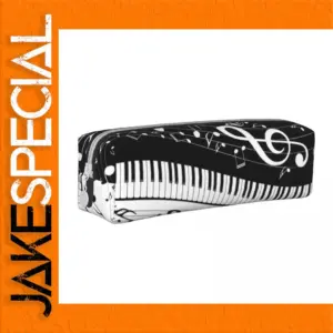 Piano Keyboard Design Pencil Case for Musicians