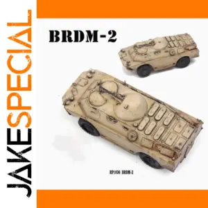 1/72 Scale BRDM-2 Armored Vehicle Model