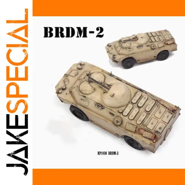 1/72 Scale BRDM-2 Armored Vehicle Model