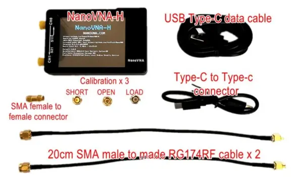 NanoVNA-H 2.8 Inch Vector Network Analyzer - Image 6