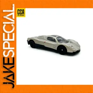 1:64 Scale Alloy Sports Car Model - Silver Red
