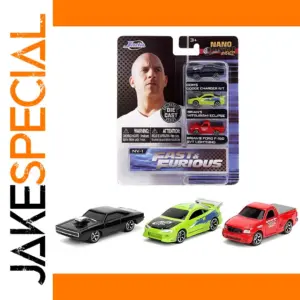 Fast & Furious Diecast Car Models Pack