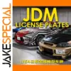 1/64 Scale JDM Style Model Car License Plates