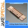 Rosewood Bridge for 4-String Ukuleles
