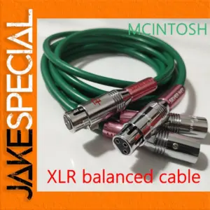 McIntosh 4-Core Silver Copper XLR Audio Cable
