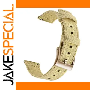 SAMCO Canvas Quick Release Watch Band 20mm 22mm