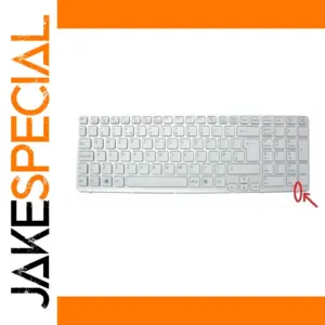 White Keyboard for Sony Vaio SVE Models