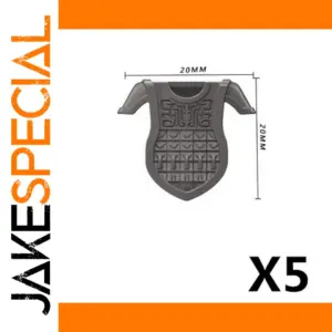 Medieval Knight Armor Vests - 5 Pieces