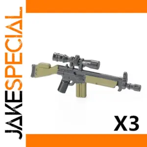 Military AUG Sniper Rifle Accessory Pack (3pcs)