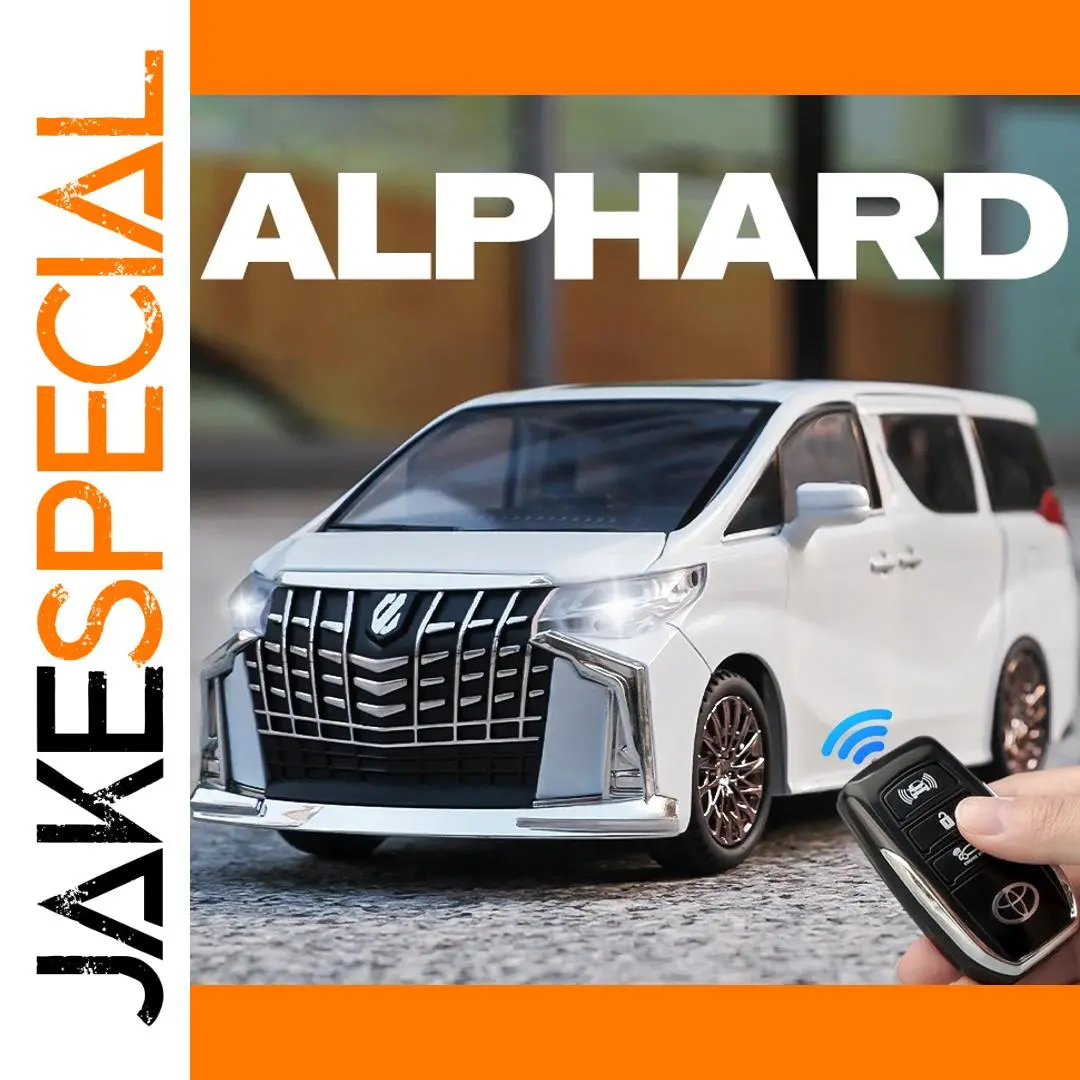 1:24 Toyota Alphard Diecast Model Car 1 1:24 Toyota Alphard Diecast Model Car