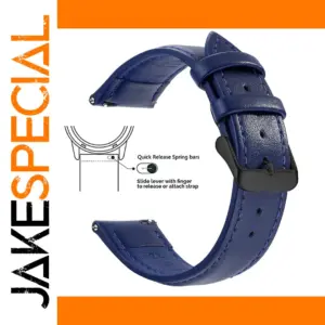 Genuine Leather Watch Band for Smartwatches