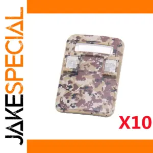 Military Camouflage Handheld Shield Set of 10