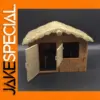 1/18 Scale Soldier Cottage Model for Dolls