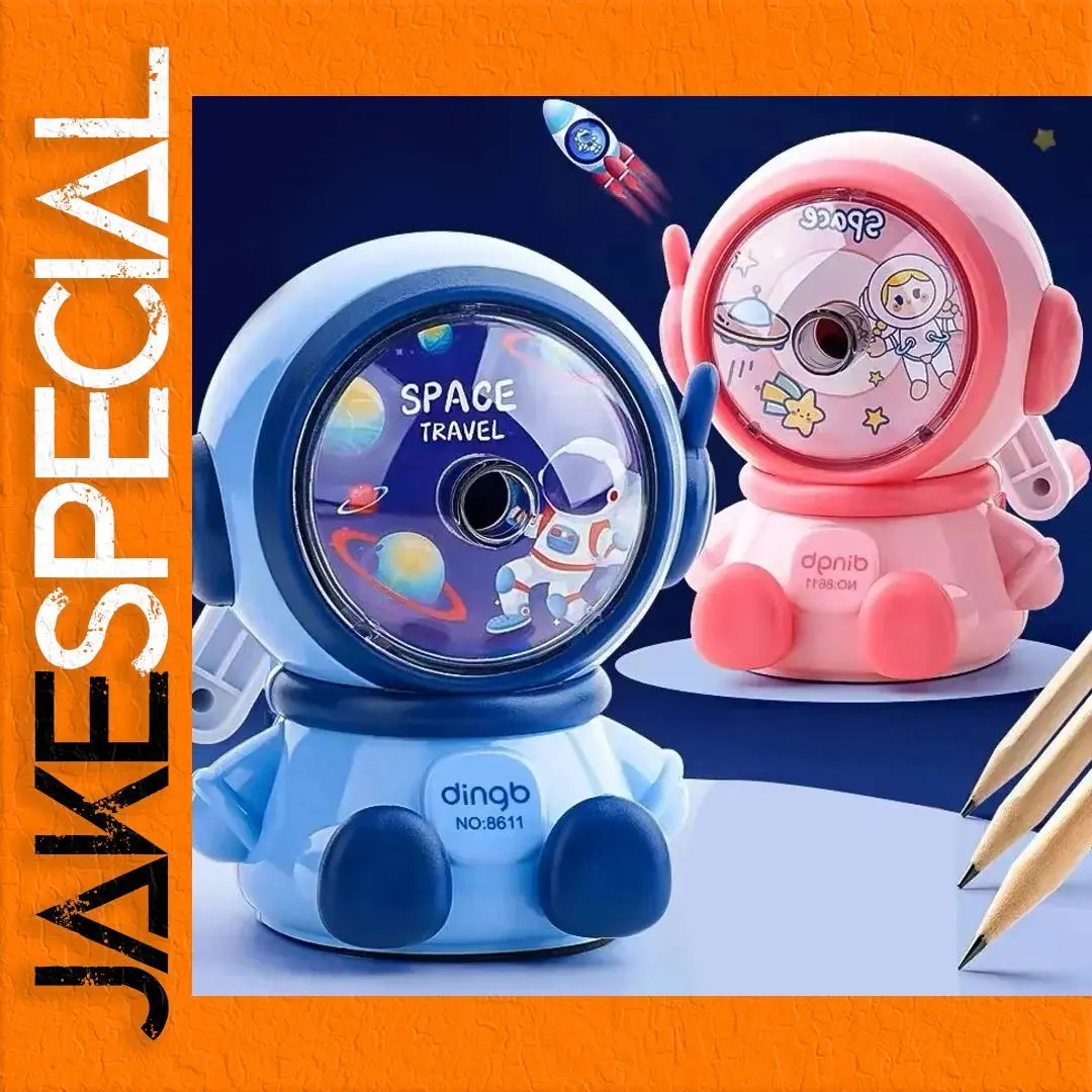 Astronaut Cartoon Manual Pencil Sharpener 1 Astronaut Cartoon Manual Pencil Sharpener