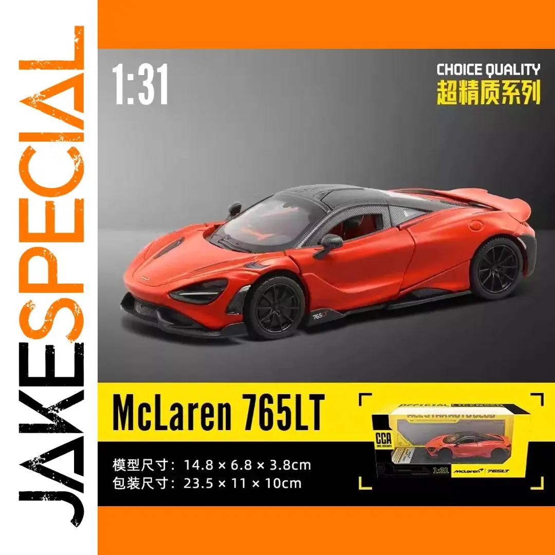 McLaren 765LT 1:31 Scale Die-Cast Model Car 1 McLaren 765LT 1:31 Scale Die-Cast Model Car