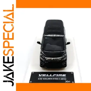 1:64 Scale Black 2013 Vellfire Diecast Model