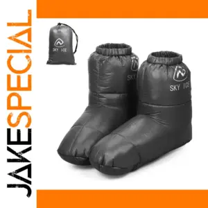 Black Duck Down Winter Slippers Boots