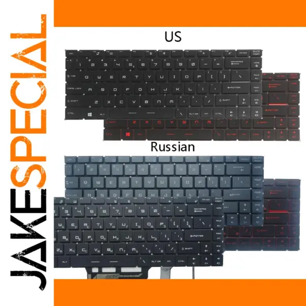 Backlit Keyboard for MSI GS65 & GF63