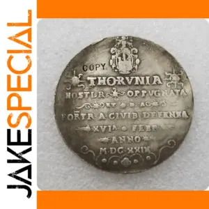 1629 Rex Thaler Swedish Vasa Coin Replica