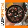 1/5 Scale Black and Red Metal Wheel Model