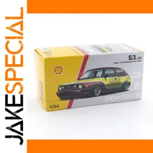 XCarToys 1/64 Shell Volkswagen GTI MkII Model
