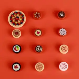 Dessert Themed Building Block Accessories Set