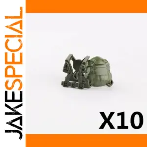 Military Themed Minifigure Accessories Set X10