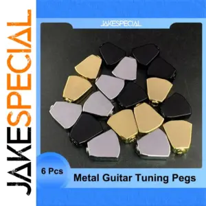 6-Piece Metal Guitar Tuning Pegs Set