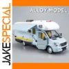 1:28 Diecast Luxury RV Model Blue Camper Van