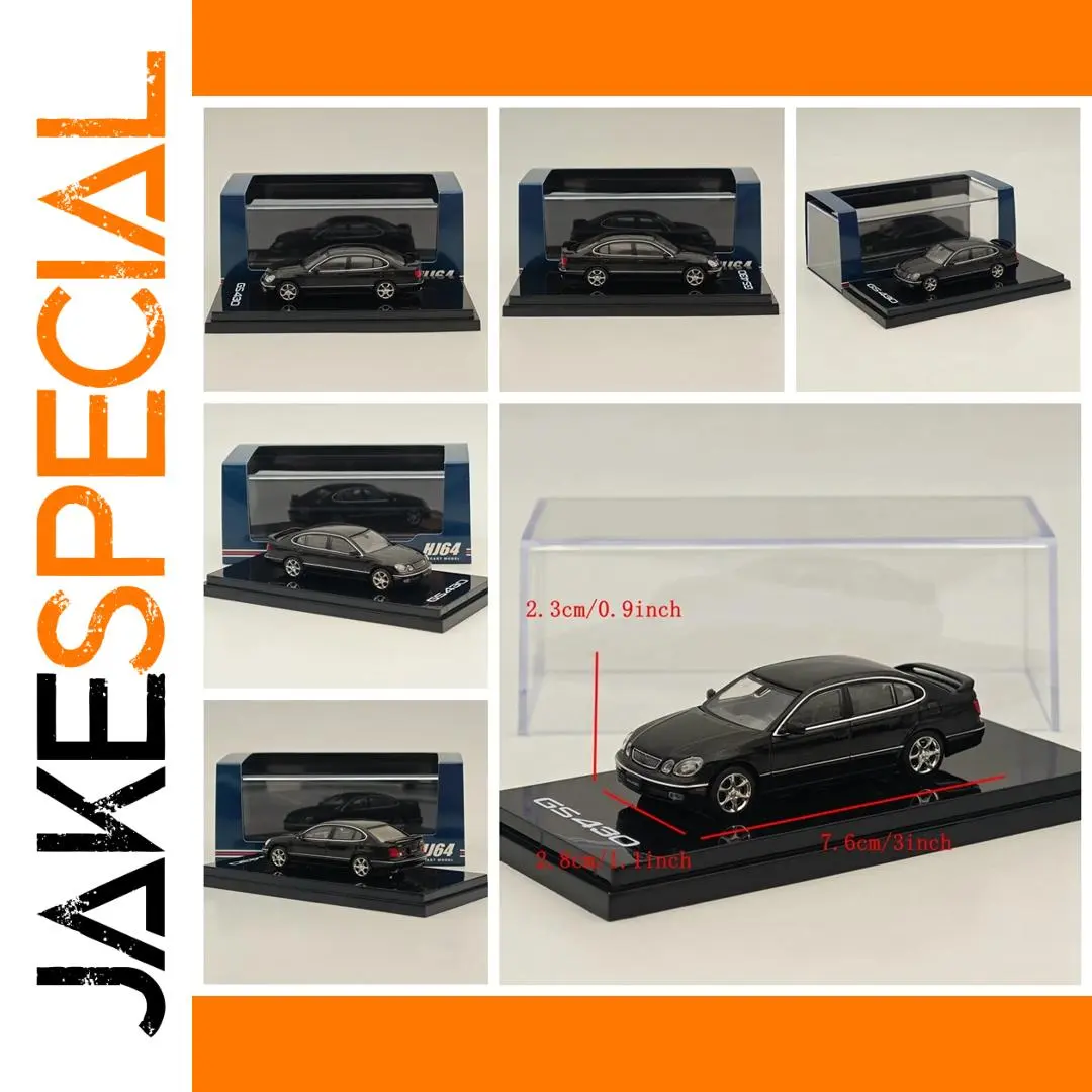 1/64 Scale Black GS430 Diecast Model Car 1 1/64 Scale Black GS430 Diecast Model Car