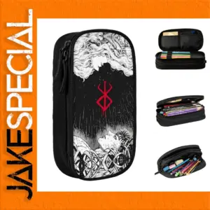 Berserk Anime Pencil Case for Stationery Storage