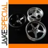 1/5 Scale ADVAN GT Black Car Wheel Model