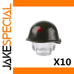 WWII Miniature Toy Helmets Set of 10