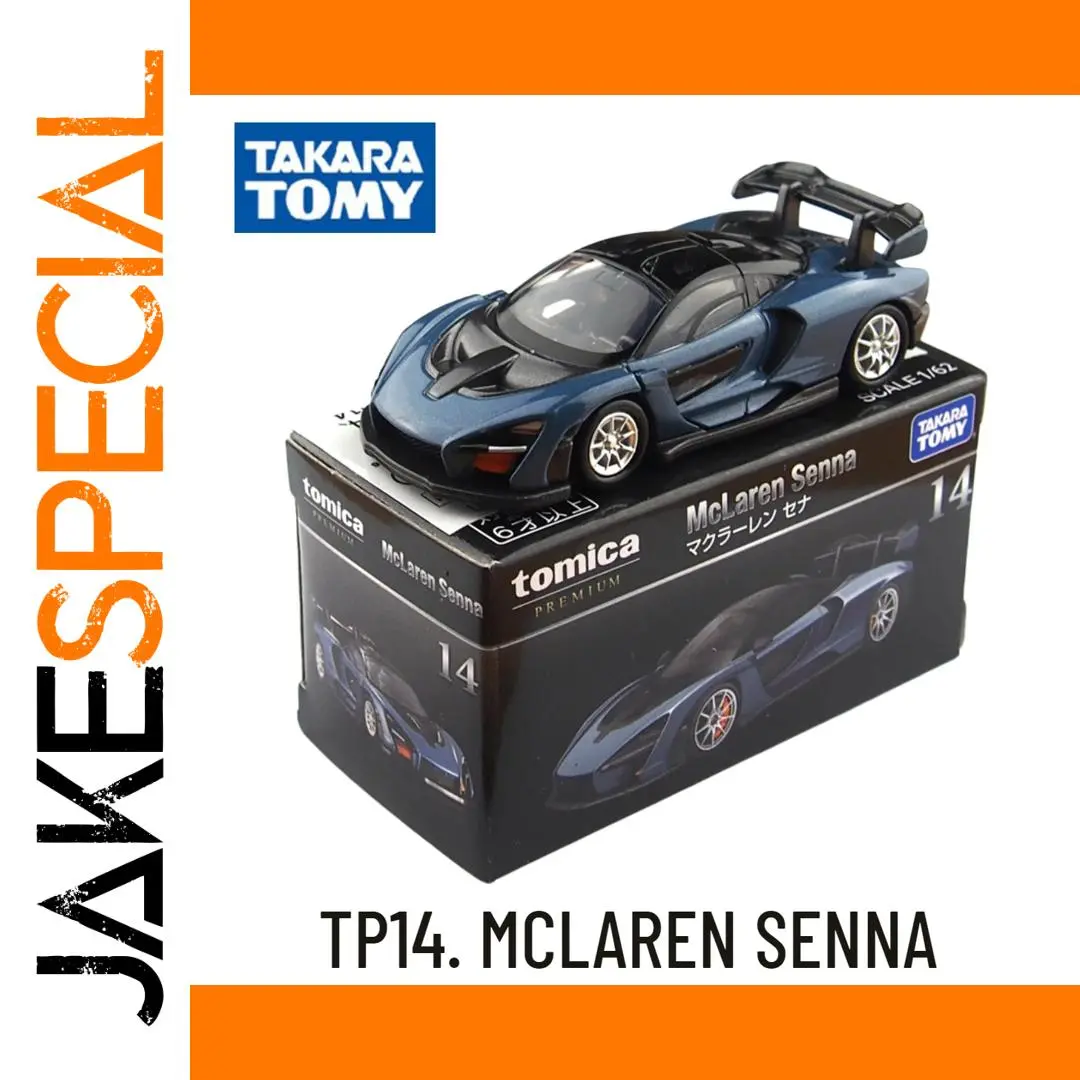 Takara Tomy Tomica Premium McLaren Senna Model 1 Takara Tomy Tomica Premium McLaren Senna Model