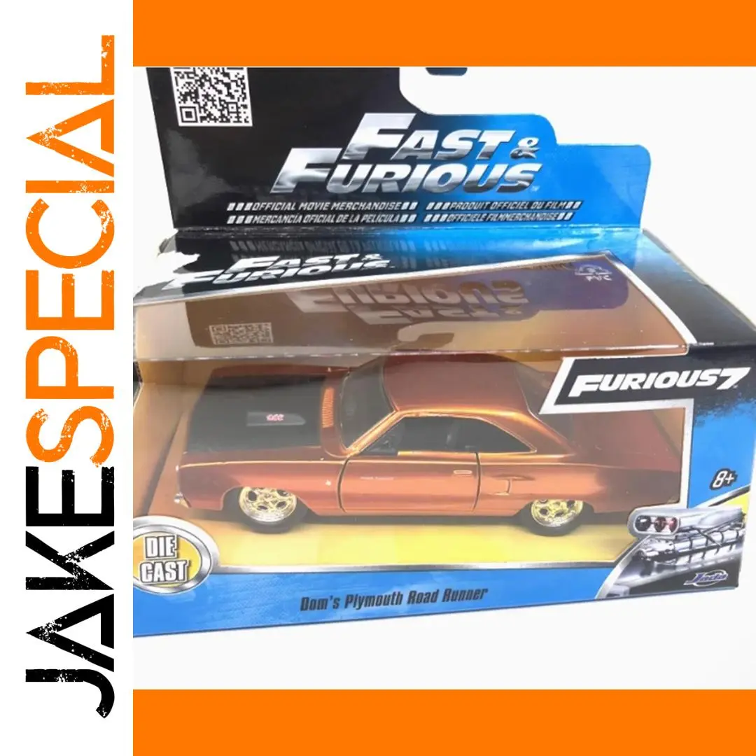 Fast & Furious Diecast Dom's Plymouth Road Runner 1 Fast & Furious Diecast Dom's Plymouth Road Runner