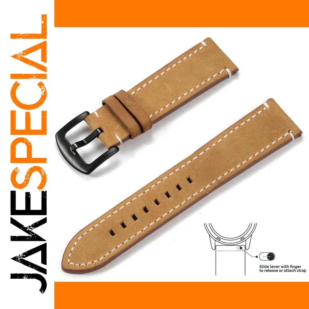 Vintage Genuine Leather Watchband for Smartwatches 1 Vintage Genuine Leather Watchband for Smartwatches